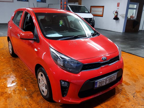 Kia Picanto Hatchback, Petrol, 2020, Red