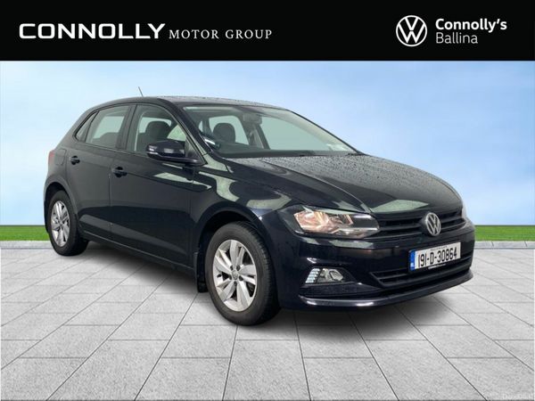Volkswagen Polo Hatchback, Petrol, 2019, Black