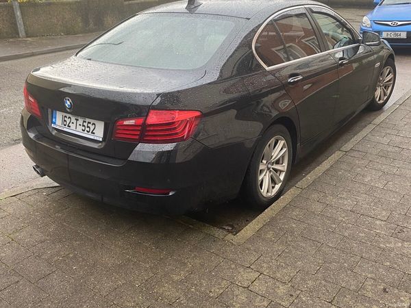 BMW 5-Series Saloon, Diesel, 2016, Black