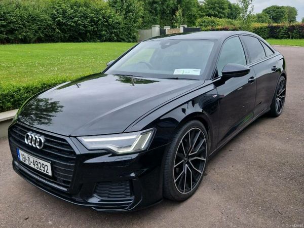 Audi A6 Saloon, Diesel, 2019, Black