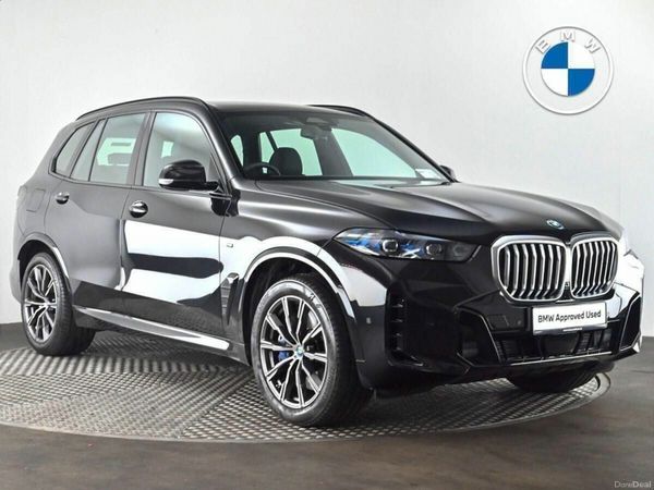 BMW X5 SUV, Petrol Plug-in Hybrid, 2025, Black
