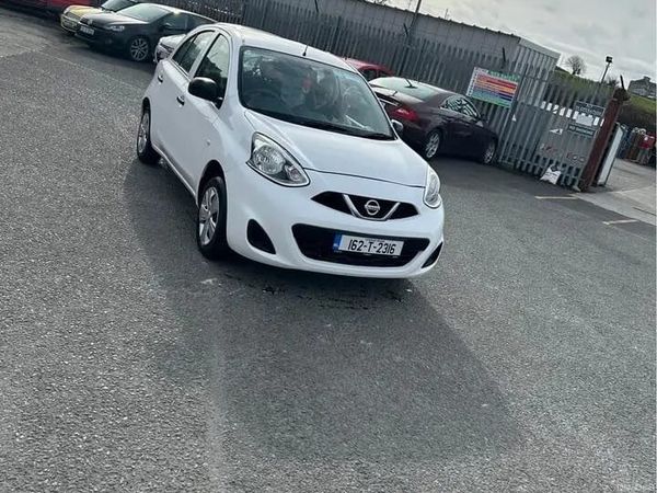 Nissan Micra Hatchback, Petrol, 2016, White