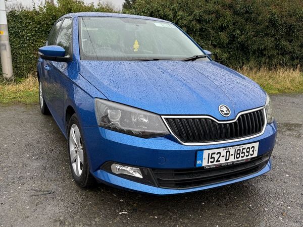 Skoda Fabia Hatchback, Petrol, 2015, Blue