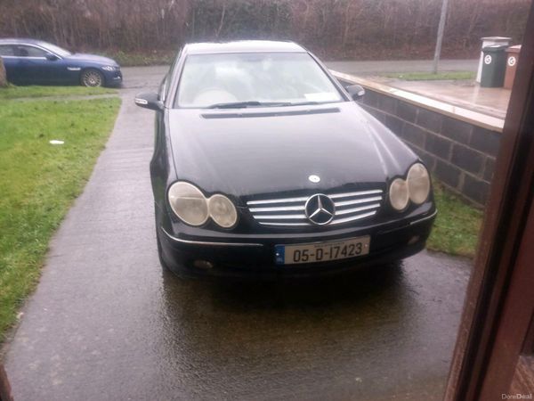 Mercedes-Benz CLK Coupe, Petrol, 2005, Black