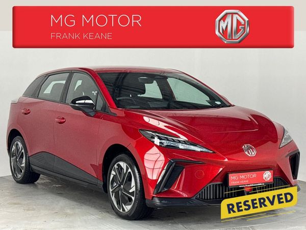 MG 4 Hatchback, Electric, 2023, Red