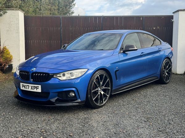 BMW 4-Series Hatchback, Diesel, 2017, Blue