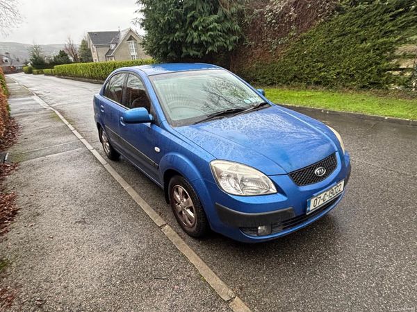 Kia Rio Saloon, Petrol, 2007, Blue