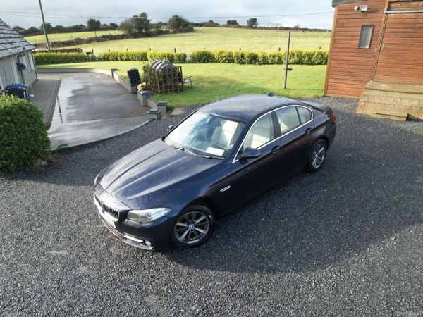 BMW 5-Series Saloon, Diesel, 2015, Blue