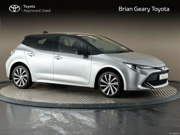 Toyota Corolla Hatchback, Petrol Hybrid, 2021, Silver