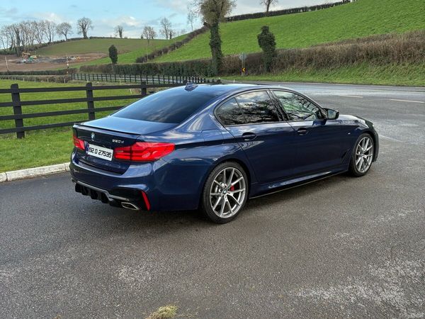 BMW 5-Series Saloon, Diesel, 2019, Blue
