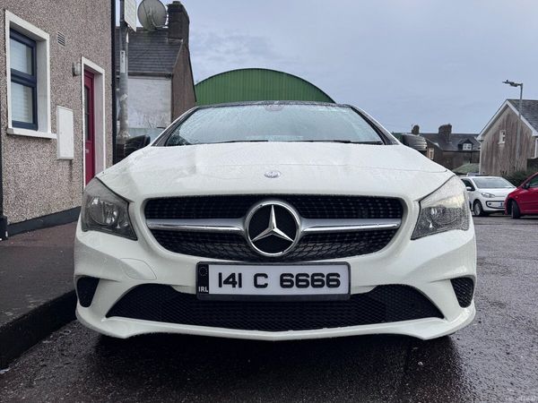 Mercedes-Benz CLA Saloon, Petrol, 2014, White