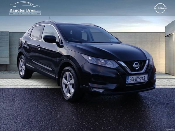 Nissan Qashqai MPV, Petrol, 2020, Black