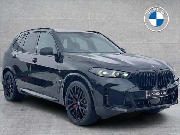 BMW X5 SUV, Petrol Plug-in Hybrid, 2026, Black