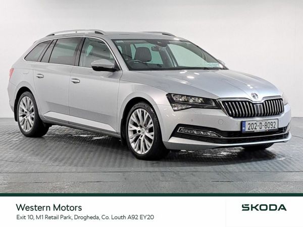 Skoda Superb Estate, Diesel, 2020, Silver