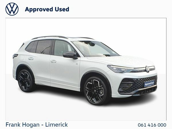 Volkswagen Tiguan SUV, Petrol Plug-in Hybrid, 2025, White