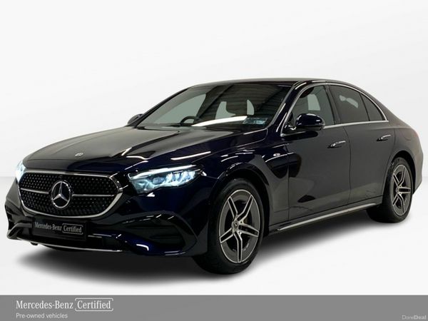 Mercedes-Benz E-Class Saloon, Petrol Plug-in Hybrid, 2025, Blue