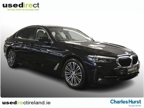 BMW 5-Series Saloon, Diesel, 2021, Black