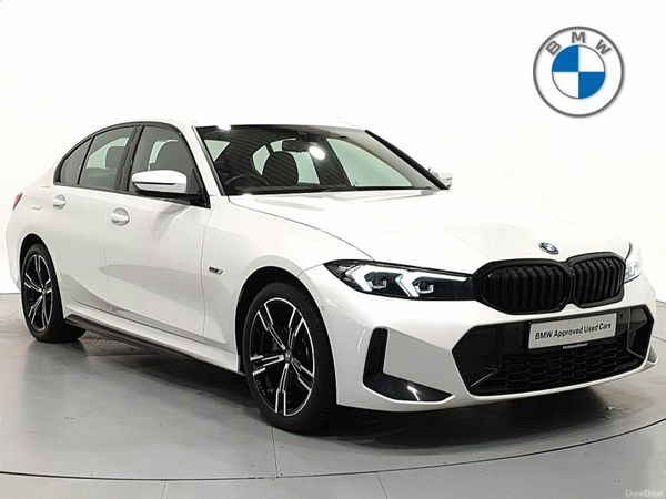 BMW 3-Series Saloon, Petrol Plug-in Hybrid, 2023, White