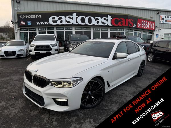 BMW 5-Series Saloon, Diesel, 2017, White