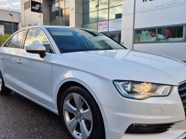 Audi A3 Saloon, Diesel, 2015, White