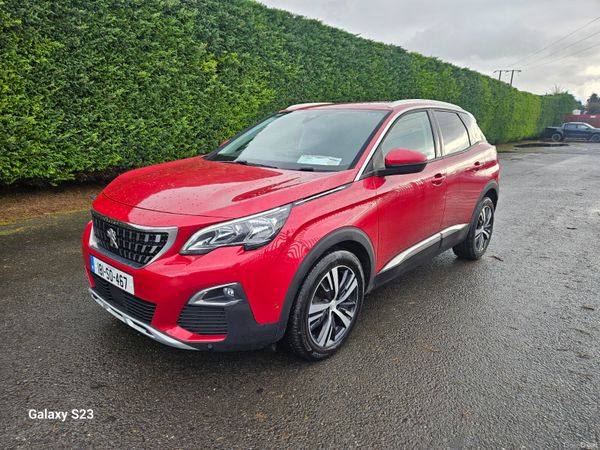 Peugeot 3008 MPV, Diesel, 2018, Red