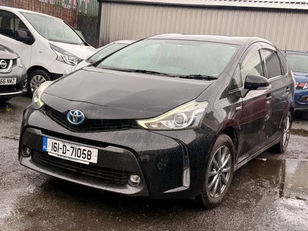 Toyota Prius MPV, Petrol Hybrid, 2016, Black