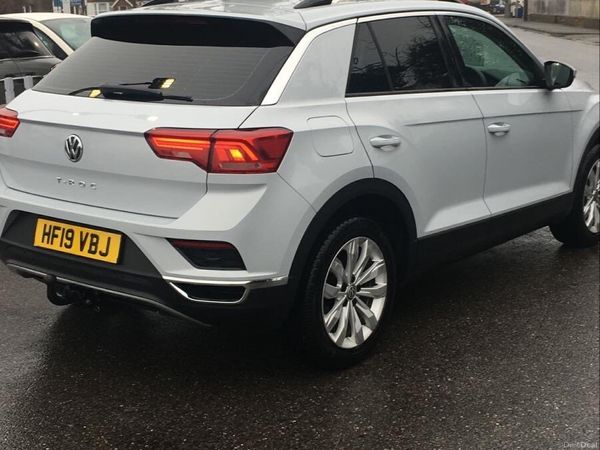 Volkswagen T-Roc SUV, Diesel, 2019, Silver