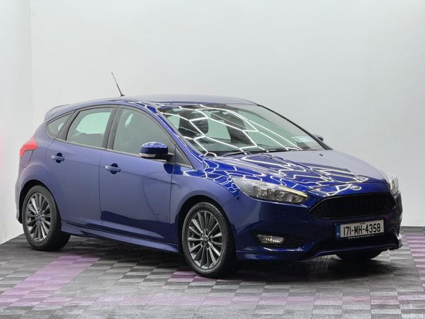 Ford Focus Hatchback, Diesel, 2017, Blue
