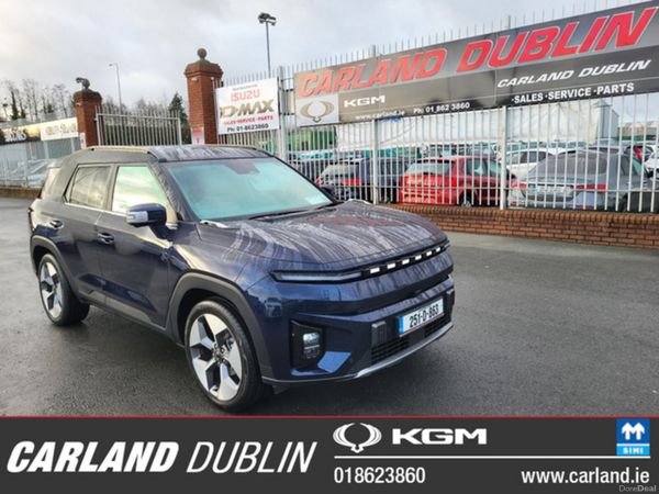 KGM Torres EVX SUV, Electric, 2025, Blue