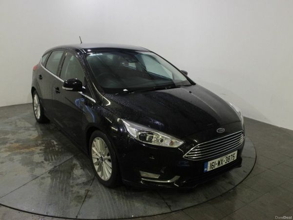 Ford Focus Hatchback, Diesel, 2016, Black