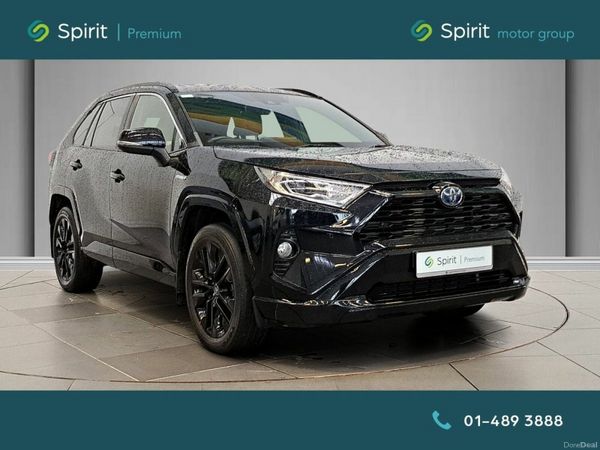 Toyota RAV4 SUV, Petrol Hybrid, 2022, Black