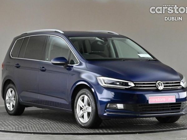 Volkswagen Touran MPV, Petrol, 2016, Blue
