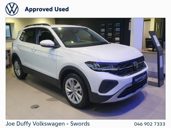 Volkswagen T-Cross Estate, Petrol, 2026, White