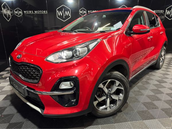 Kia Sportage MPV, Diesel, 2020, Red