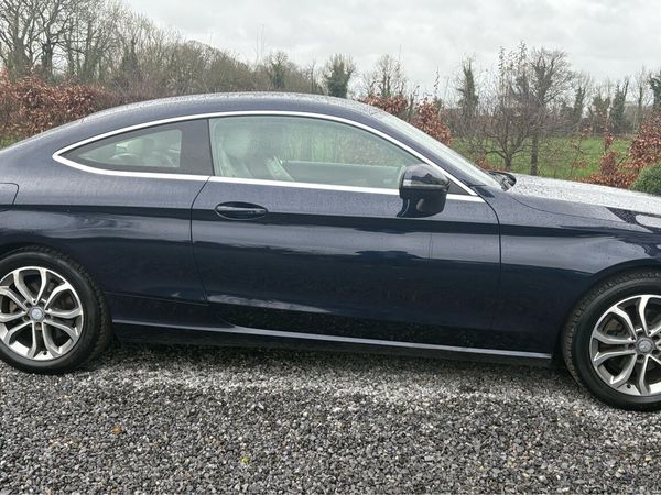 Mercedes-Benz C-Class Coupe, Diesel, 2016, Blue