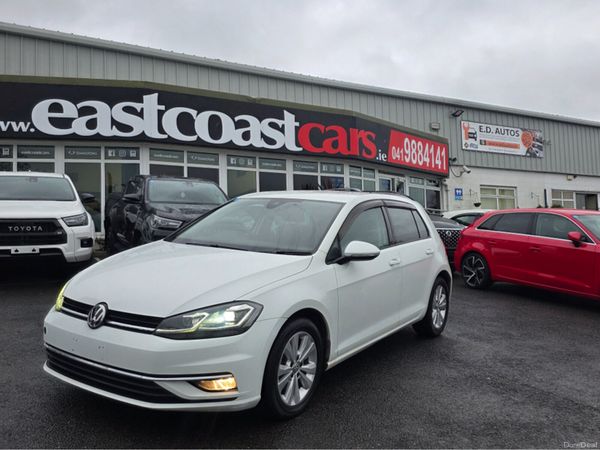 Volkswagen Golf Hatchback, Petrol Hybrid, 2017, White