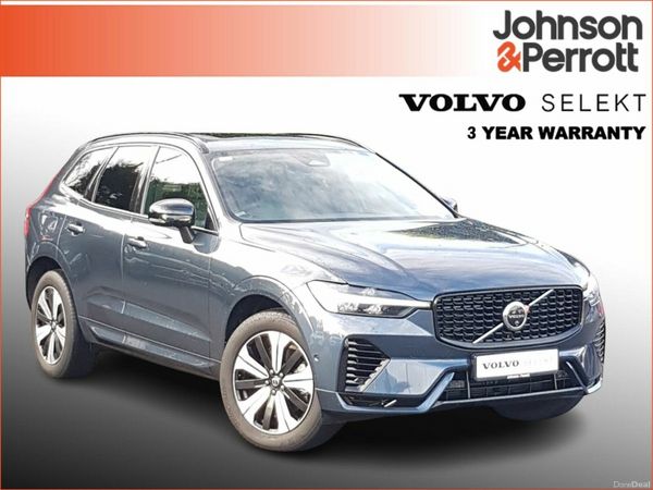Volvo XC60 SUV, Petrol Plug-in Hybrid, 2024, Blue