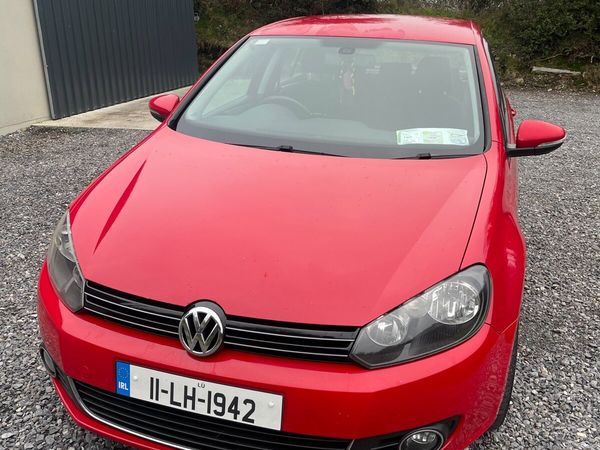 Volkswagen Golf Hatchback, Diesel, 2011, Red