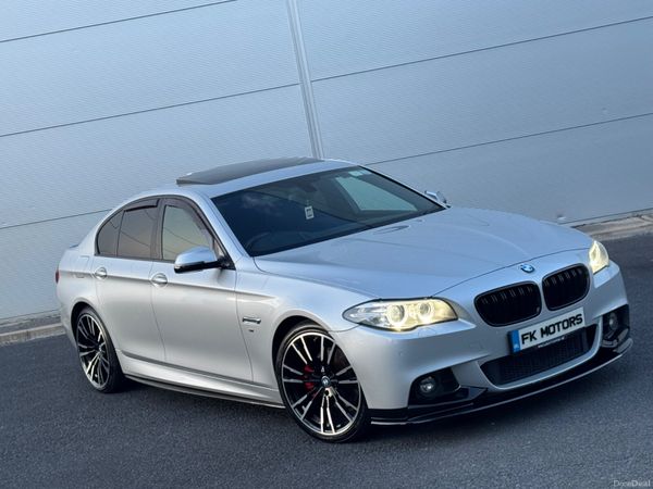 BMW 5-Series Saloon, Diesel, 2015, Silver