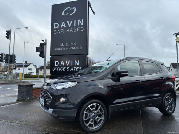 Ford EcoSport Hatchback, Diesel, 2017, Black