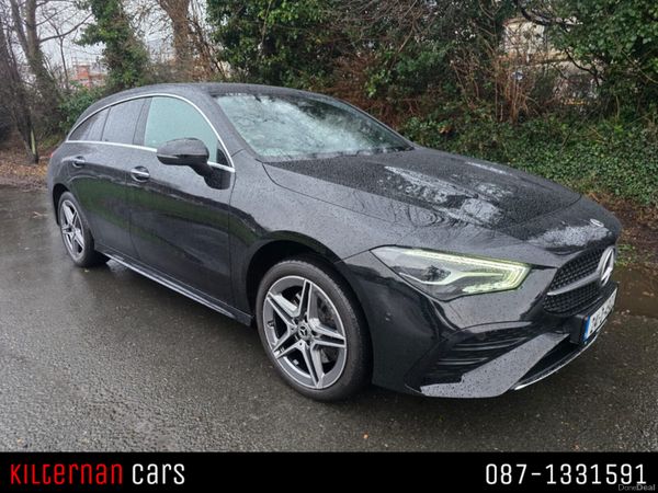 Mercedes-Benz CLA Estate, Petrol Plug-in Hybrid, 2024, Black