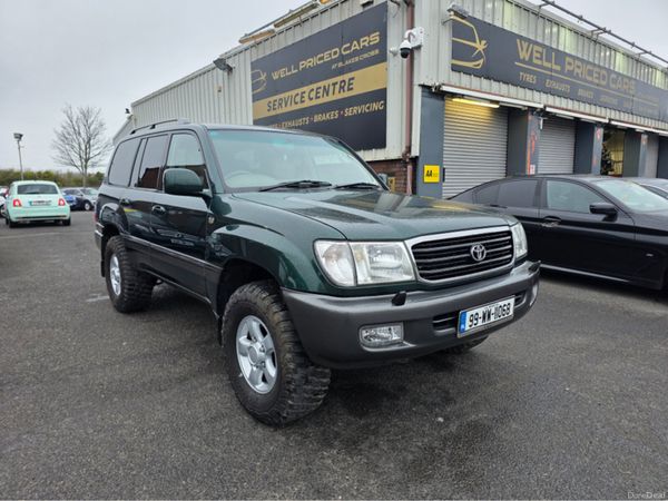 Toyota Land Cruiser Estate, Diesel, 1999, Green