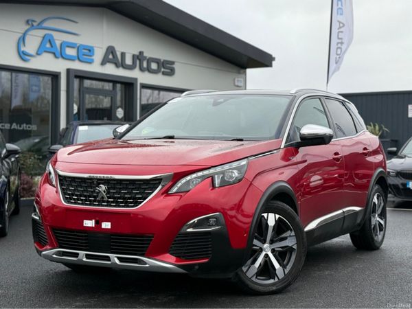 Peugeot 3008 SUV, Diesel, 2018, Red