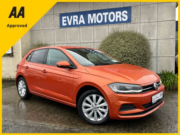 Volkswagen Polo Hatchback, Petrol, 2020, Orange
