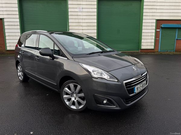 Peugeot 5008 MPV, Diesel, 2016, Grey