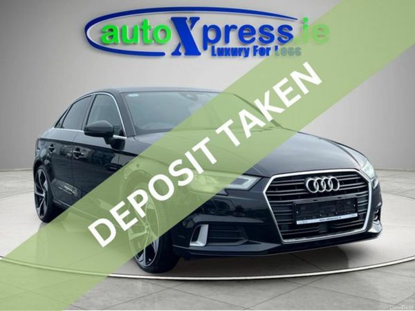 Audi A3 Saloon, Petrol, 2018, Black