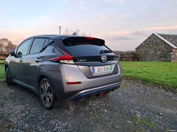 Nissan Leaf Hatchback, Electric, 2021, Grey
