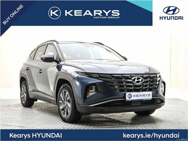 Hyundai Tucson SUV, Petrol Hybrid, 2024, Blue