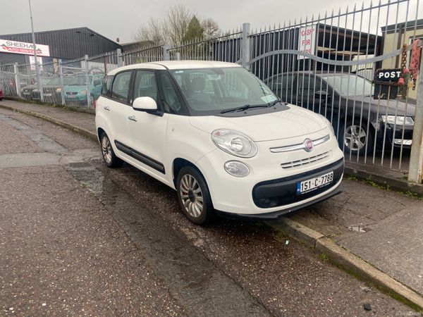 Fiat 500 MPV, Diesel, 2015, White