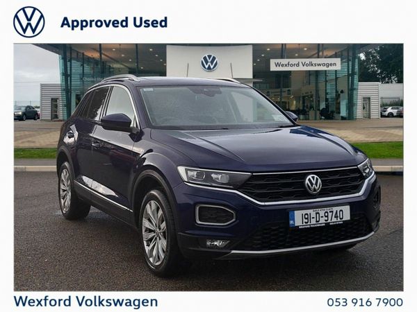 Volkswagen T-Roc SUV, Petrol, 2019, Blue